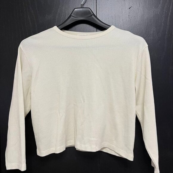 🤍 Treasure & Bond Waffle Thermal Crewneck – Size M – NWOT - Picture 2 of 8